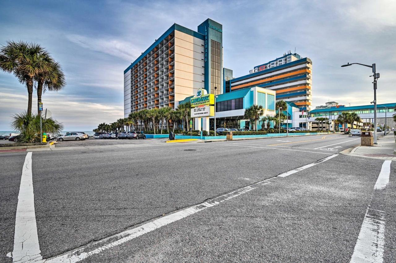 Myrtle Beach Oceanfront Studio With Pools And Views! المظهر الخارجي الصورة